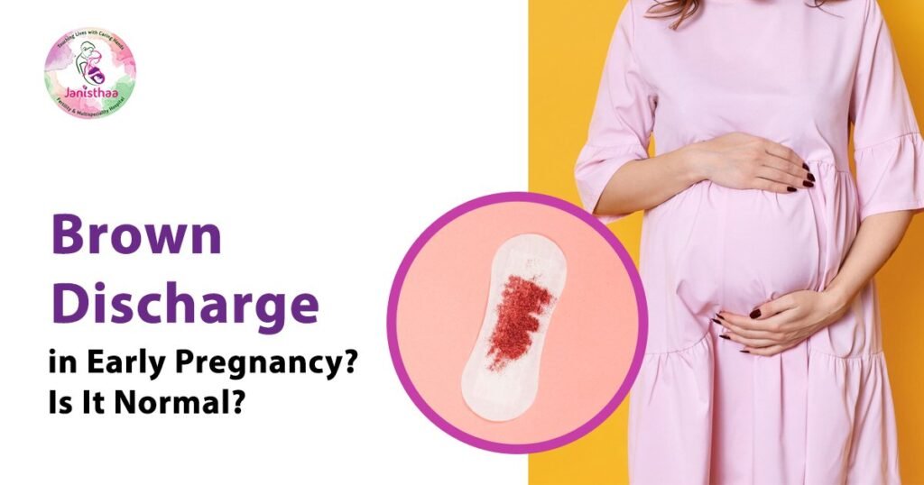 Brown discharge during pregnancy - normal or risky